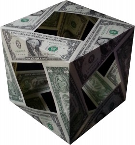 George Washington MoneyCube