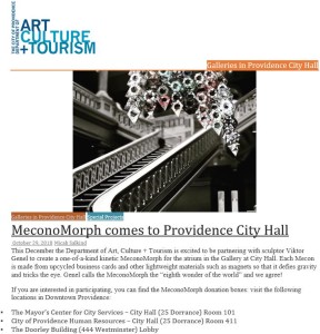 MeconoMorph at City Hall